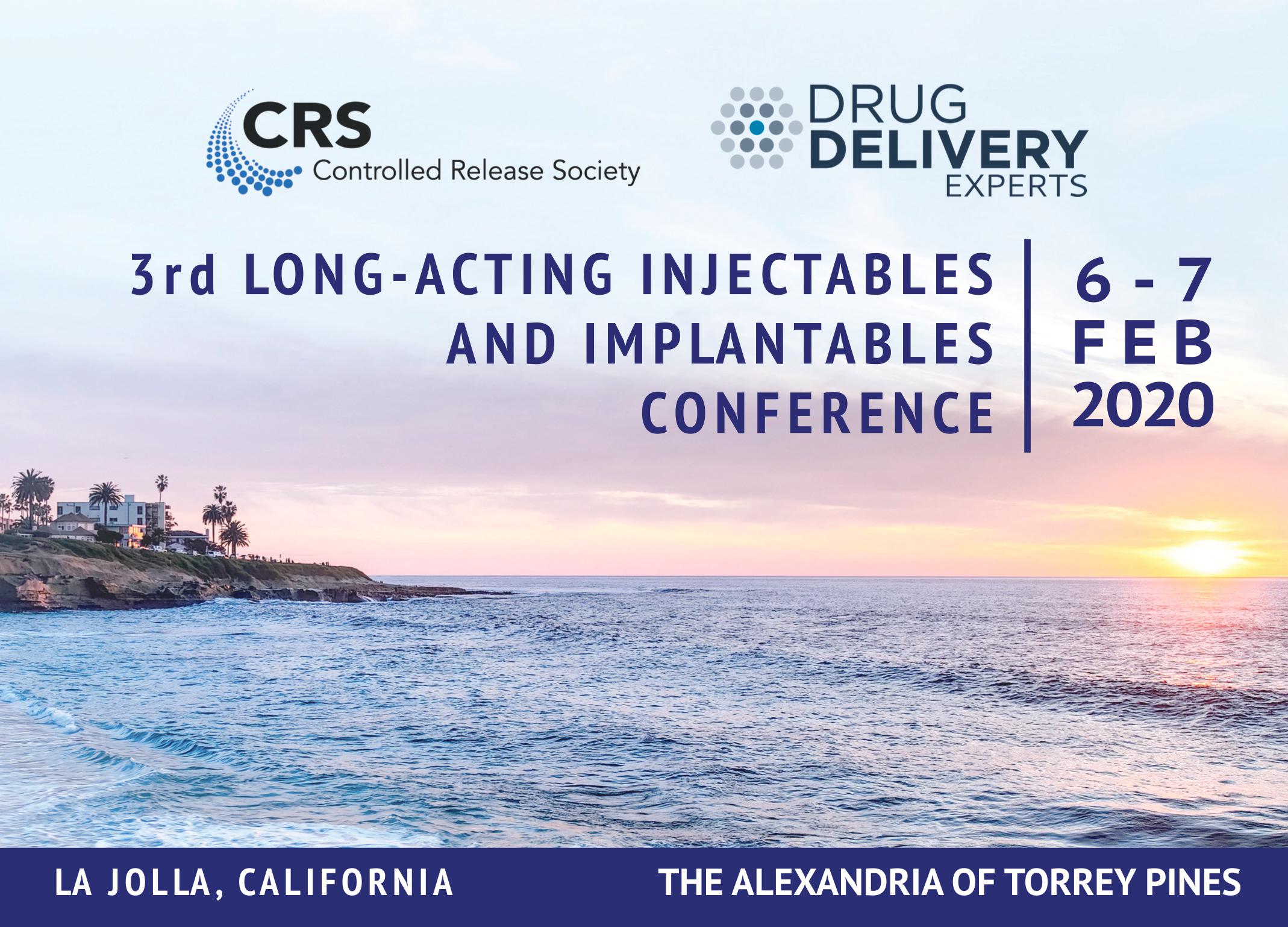 3rd Long-Acting Injectables & Implantables Conference | Controlled ...
