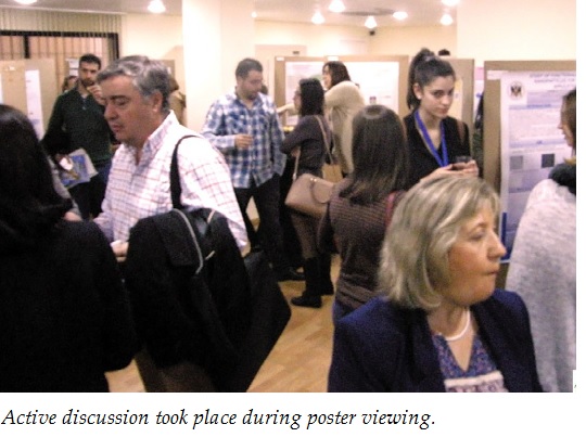 Active discussion took place during poster session